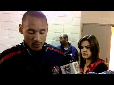 Jermaine Jones postgame, USA vs. Venezuela (USMNT, Jan. 21, 2012)