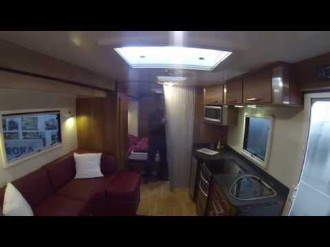 Funktion des Slideouts beim Inos Twin in der Innenansicht