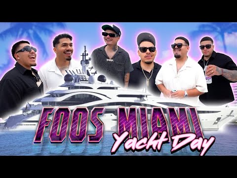 FOOS MIAMI YACHT DAY !! 