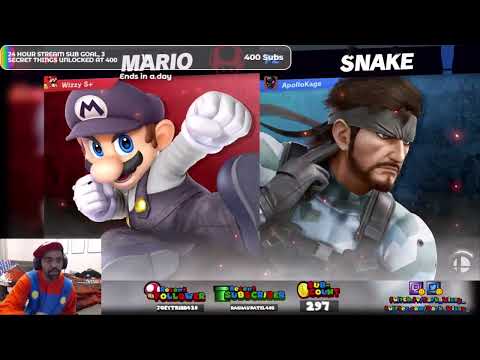 Dark Wizzy (Mario) vs Apollokage (Snake) | 28 Apr '23