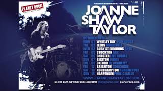 Joanne Shaw Taylor, UK Tour Oct 2018 promo