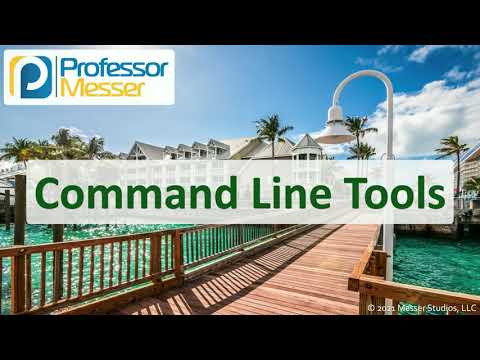 Command Line Tools - N10-008 CompTIA Network+ : 5.3