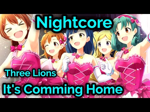 The Lightning Seeds - Three Lions (Nightcore) | JerryCore ʕ·ᴥ·ʔ