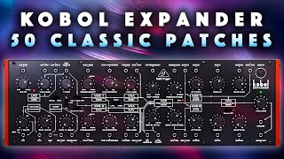 Video thumbnail for Behringer Kobol Expander Classic Patches Sound Demo. No Talk by Anton Anru