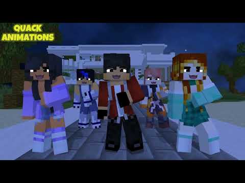 CAPTURED LOVE MEME | PHUT HON DANCE | SHUFFLE DANCE | ZOEY, MIA, CASH, NICO - Minecraft Animation