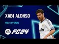 EA FC24 Player Creation Guide: XABI ALONSO Lookalike Face Tutorial + Stats