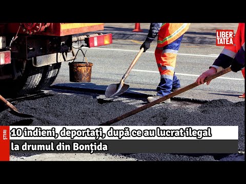 10 indieni, deportați, după ce au lucrat ilegal la drumul din Bonțida. Patronul „n-a fost atent... ”