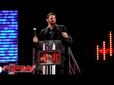 Bad News Barrett has an update for the WWE Universe: Raw, Jan. 27, 2014