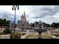 Walking Around Main Street USA At Magic Kingdom Filmed In 4K Walt Disney World Florida 2021