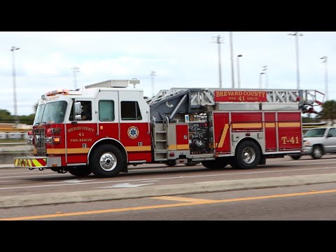 PRE ARRIVAL - BCFR Dumpster Fire - Truck 41 & Squad 41 Responding