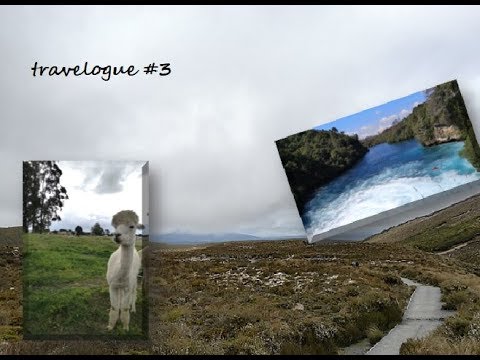 Travelogue #3 : New Zealand Final Travel Vlog - Huka Falls x Tongariro x Alpacas x River Cruise!