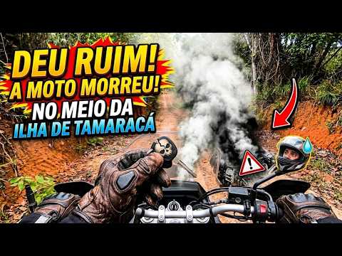 🏍️ ROLÊ DE MOTO: JOÃO PESSOA → LAGOA AZUL, ILHA DE ITAMARACÁ! 🌴🌊