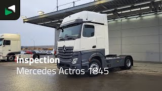 Mercedes-Benz Actros 1845 4X2 GigaSpace Retarder MirrorCam Navi Euro 6 truck tractor | Image 4 - Autoline