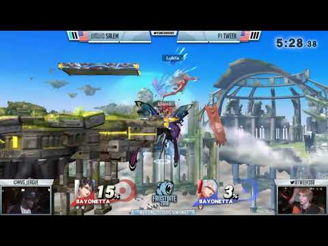 Liquid MVG | Salem (Bayonetta) vs. P1 | Tweek (Bayonetta) - Wii U Losers Semifinals - Frostbite 2018