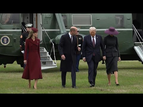 British royals welcome Trump on arrival at Windsor Castle | AFP