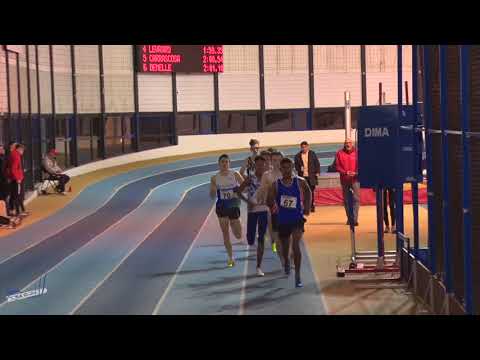 800m – Finale 3 – CAM JUM – Championnat Regionaux 20/01/2018 – Eaubonne