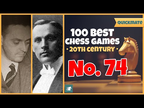 Bogoljubov vs M Monticelli, 1930 || 100 Best Chess Games of the 20th Century