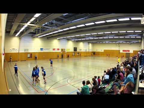 Faustball Deutsche Meisterschaft U14 Halbfinale Halle 14/15  Schneverdingen -  Ahlhorn