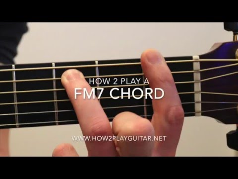 How to play a Fm7 chord on guitar