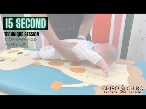 15 Second Technique - Diaphragm hold for tight babies and reflux
