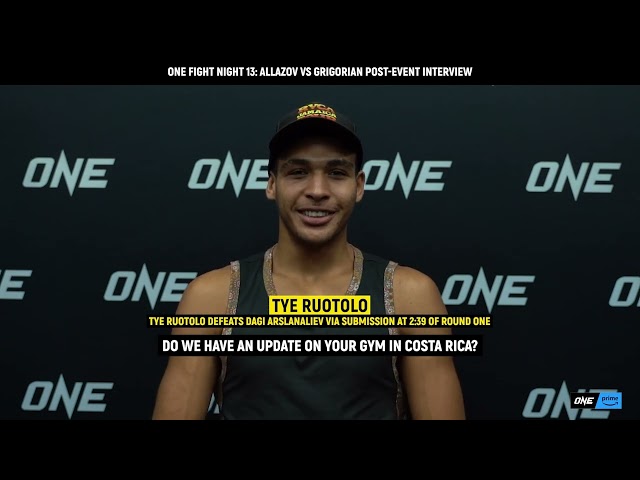 Timoty Rualo Tye Ruotolo plans to wait a “little bit longer” before making the ...