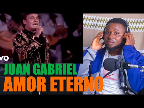 An emotional first time reaction to Juan Gabriel - Amor Eterno LIVE