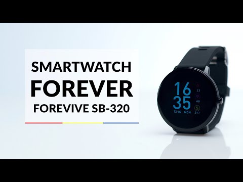 Išmanusis laikrodis Forever ForeVive Lite, Juodos spalvos video