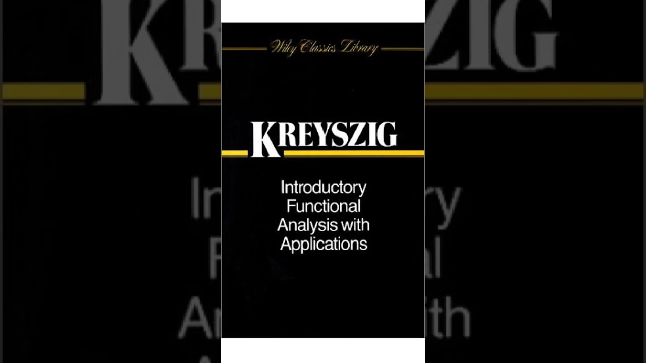 Kreyszig functional analysis pdf free download | #kreyszig #functionalanalysis
