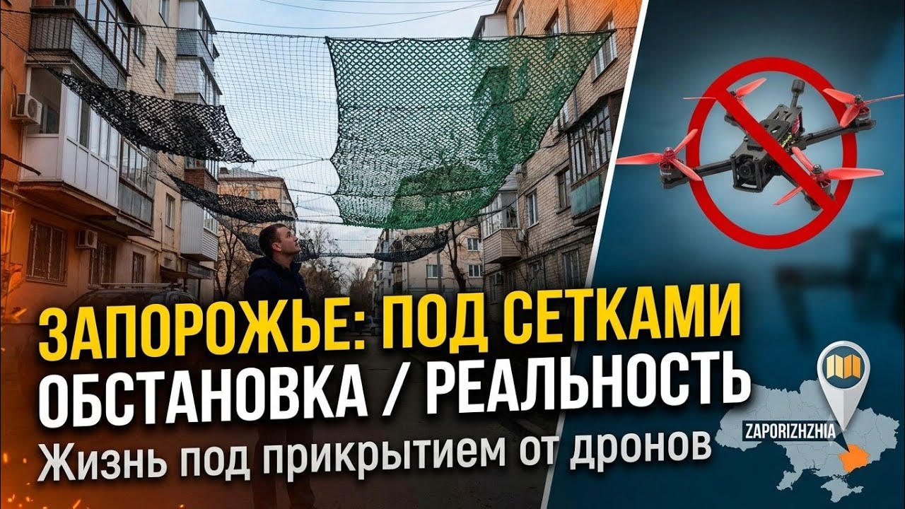 Запорожье ВЗРЫВЫ!!! ДРОНЫ НАД ГОЛОВОЙ FPV НА ГОРОД!!! 01.09.2026