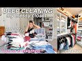 MASSIVE CLOSET CLEANOUT + DECLUTTER | organizing my closet