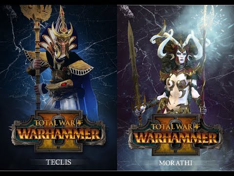 Morathi V Teclis - Total War: WARHAMMER 2 Battle! Heroic Duel!