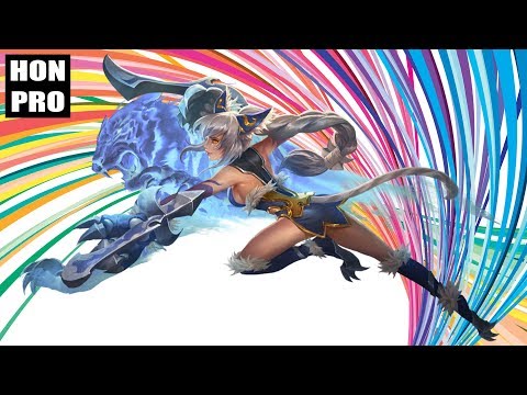 HoN Pro The Dark Lady Gameplay - LavenderTown - Legendary