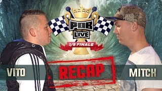 Recap: Vito vs Mitch - 1/8ste Finale Punchoutbattles Live