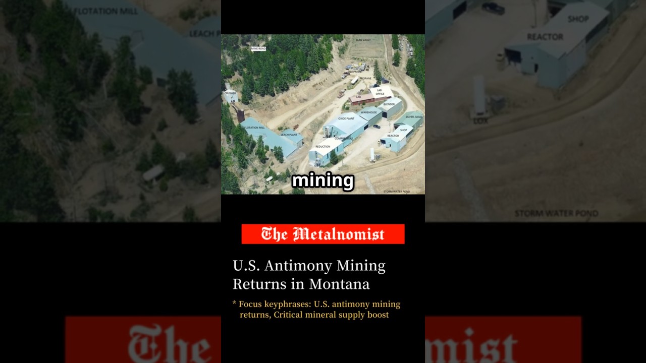 U.S. Antimony Mining Returns in Montana | The Metalnomist