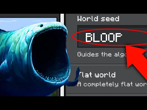 Drewsmc - Whats On The BLOOP MINECRAFT SEED? (Ps5/XboxSeriesS/PS4/XboxOne/PE/MCPE)