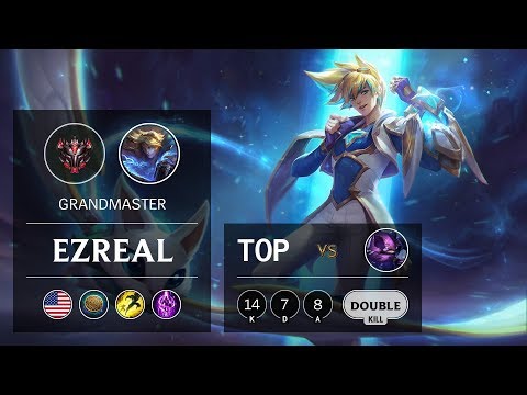 Ezreal Top vs Kennen - NA Grandmaster Patch 9.19
