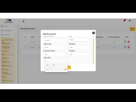 Driver Verification: Upload and Approve Required Driver File