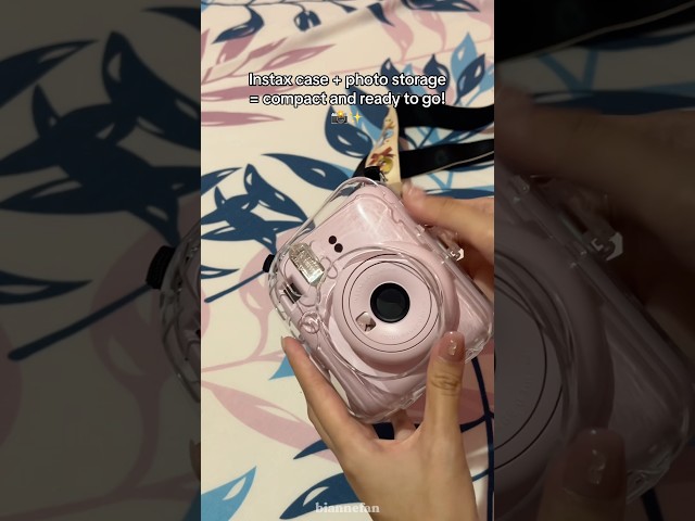 Vídeo relacionado con Paquete de cámara instantánea Clikoze con cámara Fujifilm Mini 12 morado lila, película Fujifilm Mini de 40 disparos, estuche Clikoze Mini 12, álbum en miniatura, pegatinas de película, filtros de