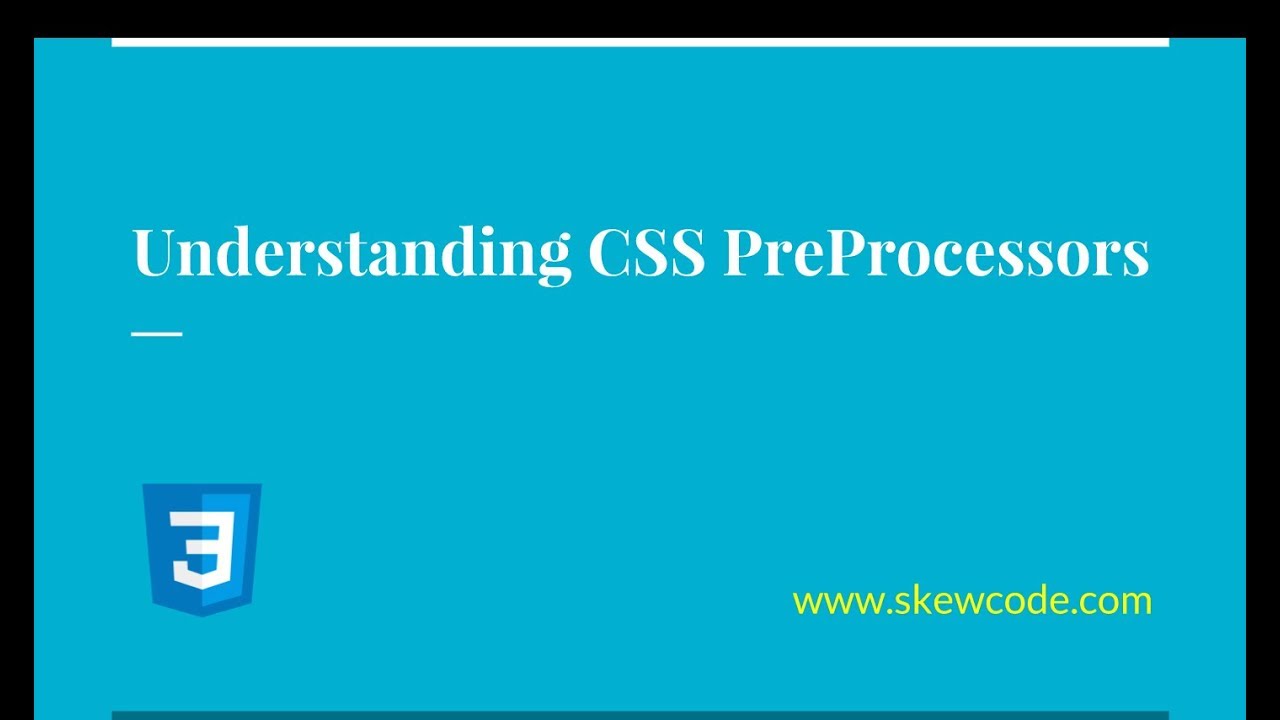 CSS Preprocessors Tutorial | Understanding SASS and LESS