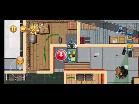 Robbery Bob 2 Seagull Bay 4 walkthrough solution