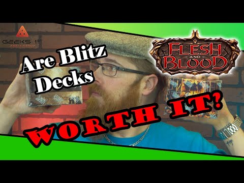 Outsiders and History pack Flesh and Blood blitz deck review