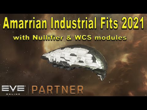 Eve Online - Amarr Hauling Ship Fits Alpha & Omega after WCS/Nullification Update