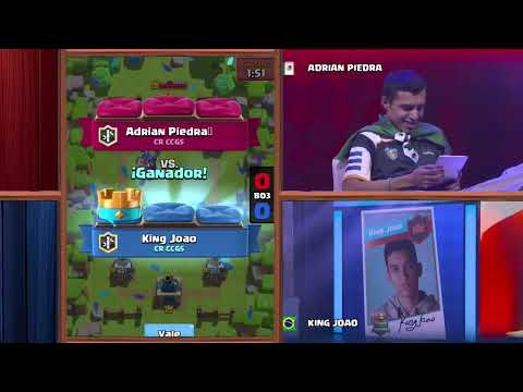 Adrián Piedra vs King Joao - (Pro vs Pro) Crown Championship de Clash Royale 👑