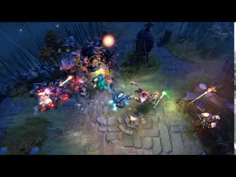 TI7 Lina Golden Immortal (+TI6 Immortal +Arcana) - Lucius Fight