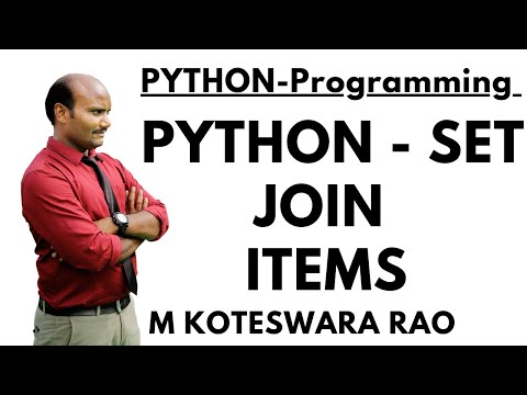 44 Python Set Join Items