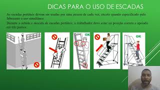 DDS- 009 - DICAS PARA USO DE ESCADAS