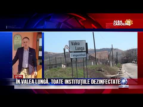 În Valea Lungă, toate instituțiile dezinfectate
