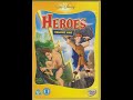 Opening Closing To Disney S Heroes Volume 1 2005 DVD Portuguese Copy