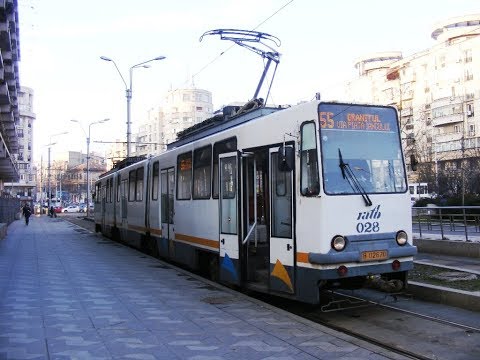 Cab view Linia 55 : Sf. Vineri - Granitul [Bucuresti ]