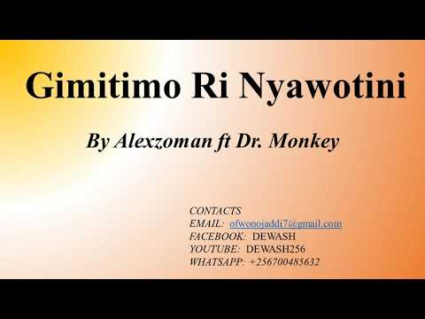 Gimitimo Ri Nyawotini - Alexzoman ft Dr Monkey